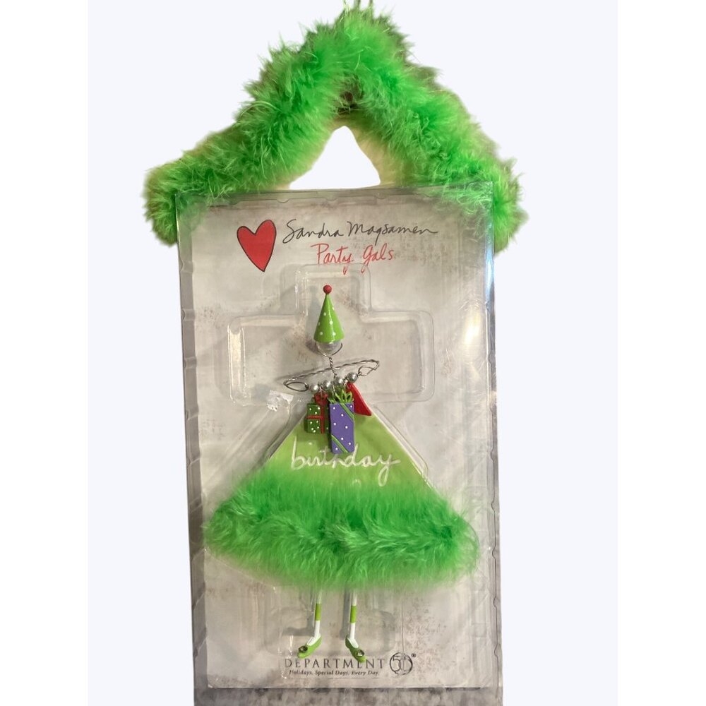 Sandra Magsamen Party Girl Birthday Ornament